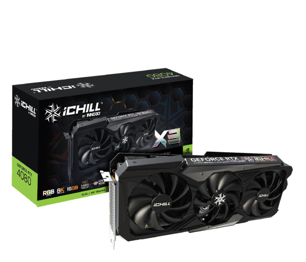 INNO3D GeForce RTX 4080 ICHILL X3 16GB GDDR6X - 1083489 - zdjęcie